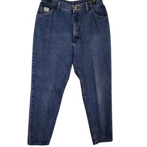 Wrangler‎ For Women Vintage High Waisted Tapered Jeans Medium Wash 14 Petite USA